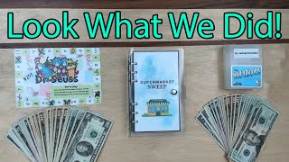 How Many Savings Challenge Can We Finish | Games Binder | $300 | Cash Stuffing | Counting Cash