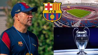 🚨🚨BARCA HAS ALREADY FOUND HANSI FLICK'S REPLACEMENT FOR WHEN HE LEAVES! / CHAMPIONS LEAGUE FINAL ...