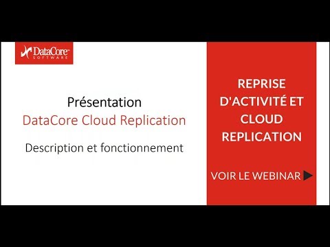 Webinar - Reprise d'activité et Cloud Replication - YouTube