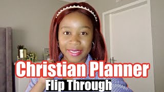 Christian Planner Flip Through