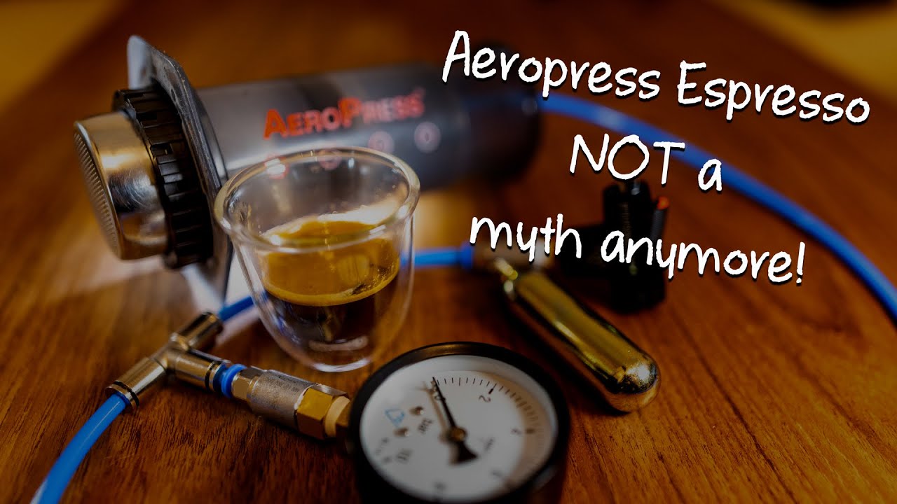 Espresso from an Aeropress - NOT a myth 