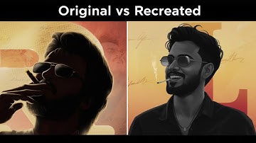 Recreated Coolie Movie Title Card | Rajnikanth | After Effects