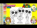 Teenage Powerpuff Girls Makeover As Super Mario Bros Princess Peach Daisy And Rosalina Coloring Book 