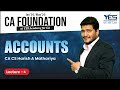 CA Foundation Accounting Demo Lecture 6 | For Jan'26/May'26 Exam | CA CS Harish A. Mathariya