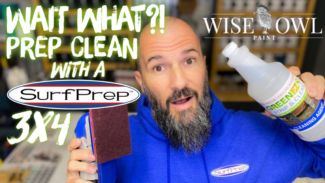 HowTo Prep Clean Furniture Using Wise Owl Paint's EZ Green Finishing