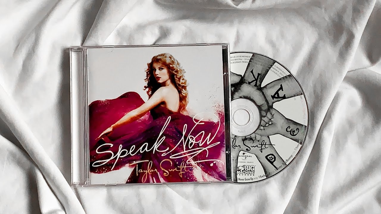 taylor swift - speak now (standard cd unboxing)