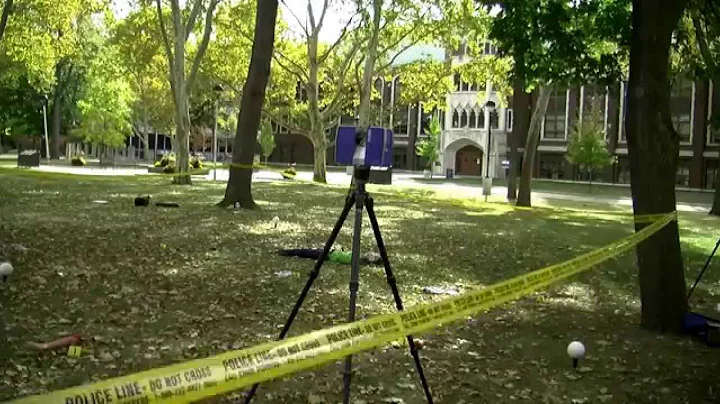Mock Crime Scene at Uwindsor