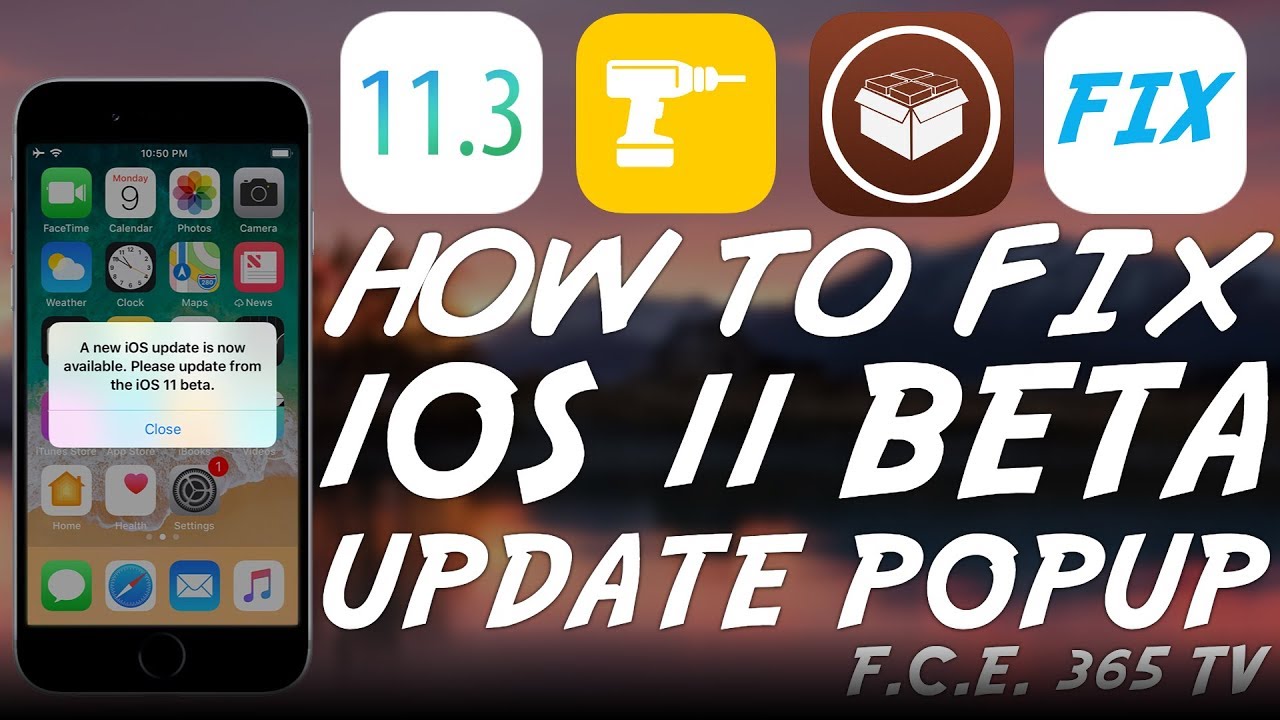 How To Fix / Remove "A New iOS Update Is Now Available. Please Update ...