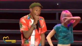 Pharell Williams au Festival Mawazine 2015