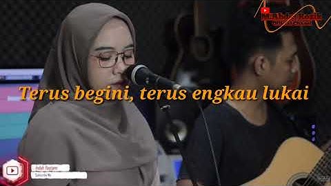 Puaskah - wali ( Cover indah yastami )Lirik vidio
