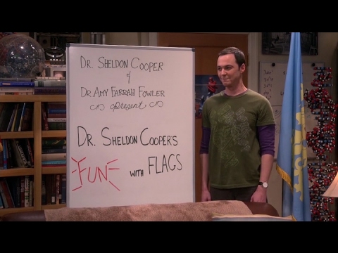 Fun With Flags - Clip 13 - Valentine - The Big Bang Theory - YouTube