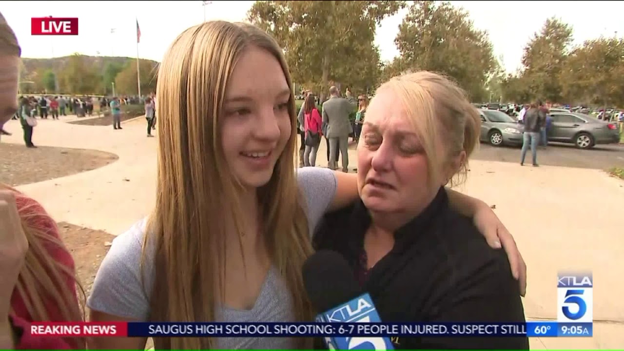 Parents Reunite With Children After Shooting at Saugus High in Santa Clarita