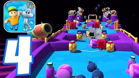 Stumble Guys - Gameplay Walkthrough Part 4 - Skeleton (iOS, Android)