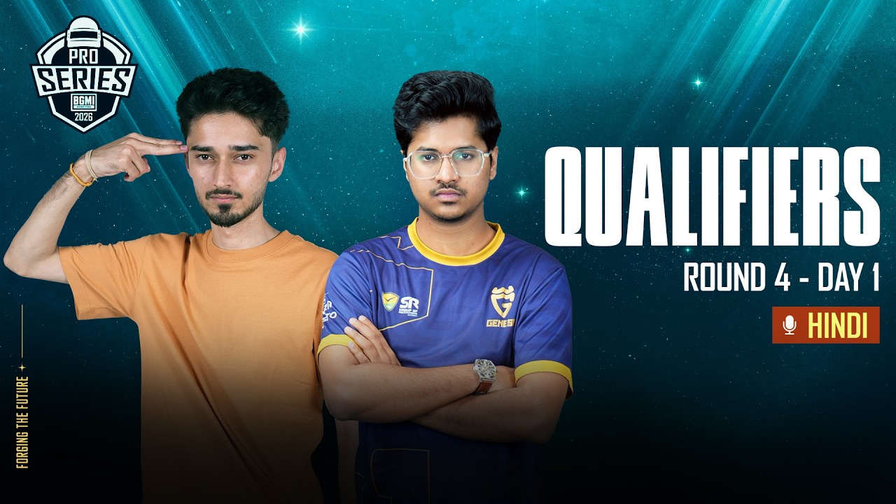 [HINDI] BMPS 2026 | Group B & C | Round 4 - Day 1 #BGMILIVE