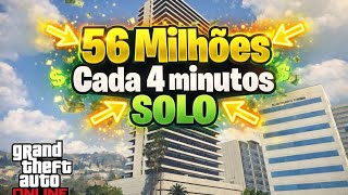 SAIU! *56 Milhões em 4 minutos* em Glitch de dinheiro solo no gta 5 online faça agora 🤑