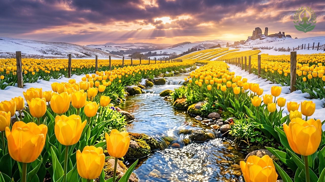 Spring Morning Peace (No Ads) Peaceful Spring Melodies ๐ฟ Relaxing Therapy for Stress Relief ...