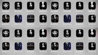 Eyes - The Horror Game, Slendrina: Asylum, Slendrina The Cellar 2, House Of Slendrina Eyes - The Horror Game, Slendrina: Asylum, Slendrina The Cellar 2, House Of Slendrina