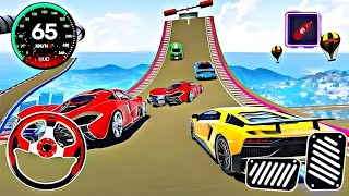 mega Ramp Car Stunts Racing - Impossible GT Car Mega Tracks Simulator - Android Gameplay screenshot 5