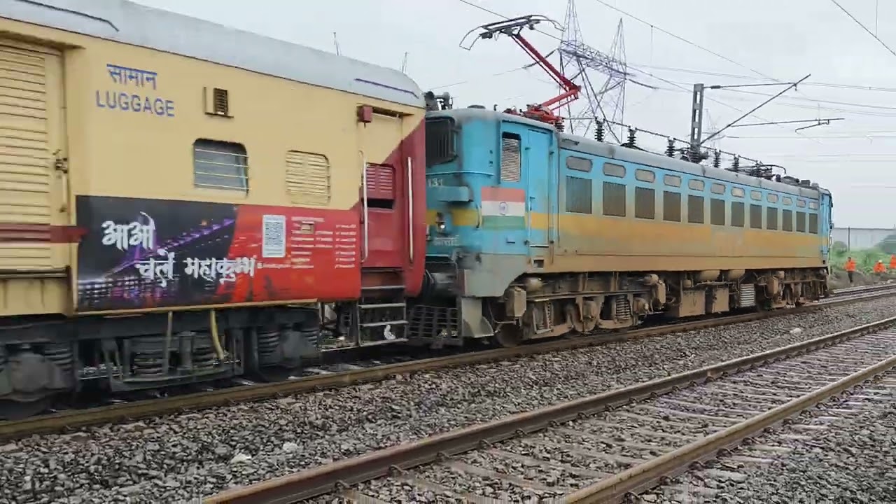 चंदिगड - यशवंतपुर एक्सप्रेस at Curve in near Loni station|Indian Railway|Indian Railway|anmolraworld