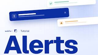 Show Alerts in Java Web Apps with webforJ | Tutorial