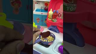 Oddly Satisfying Peanut Cooking ASMR Kitchen Set play set 🥜🍳 #asmrvideos #toys