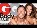 Cristiano Ronaldo and Alessandra Ambrosio Pose Nearly Naked on Sexy 'GQ' Cover