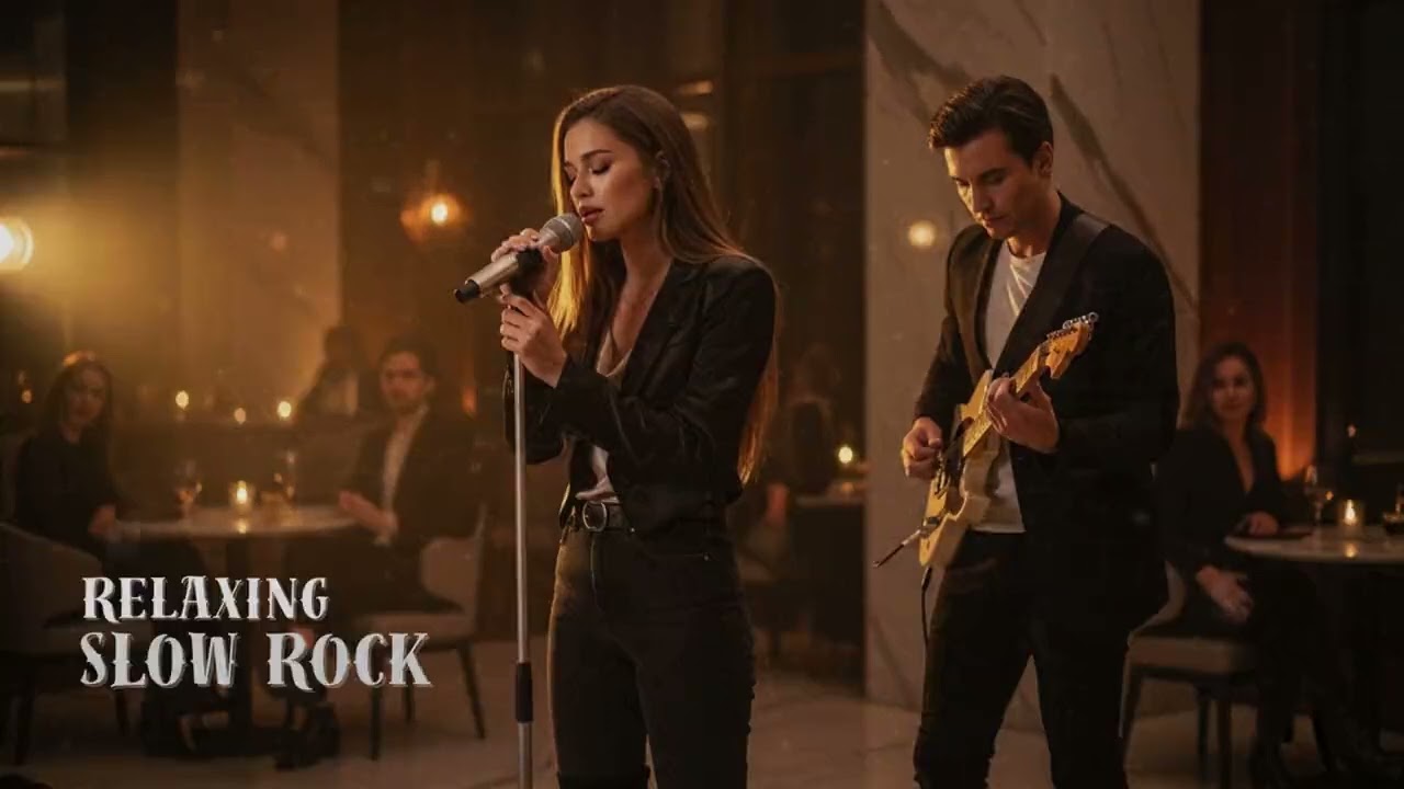 Romantic Slow Rock Vibes – Relaxing Rock Music by the Sea