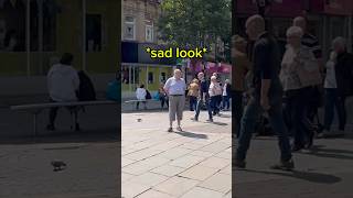 That look lowkey broke my heart 💔 #singing #singer #public #reaction #nostalgia #sad #ordinary