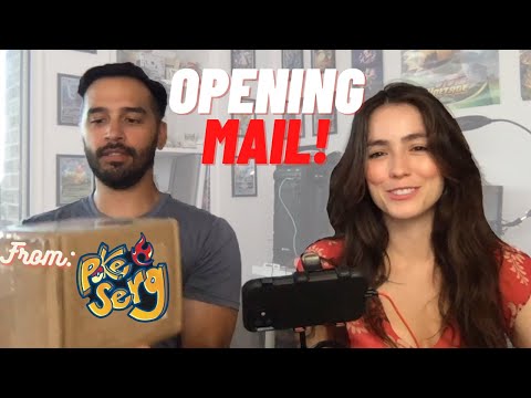 Opening up mail from POKESERG - The Legend