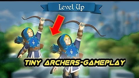 Tiny Archers - Gameplay Walkthrough Part 1-Adam: Days 1-6 (IOS, Android)