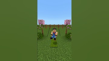 Working Swing in Minecraft #shorts