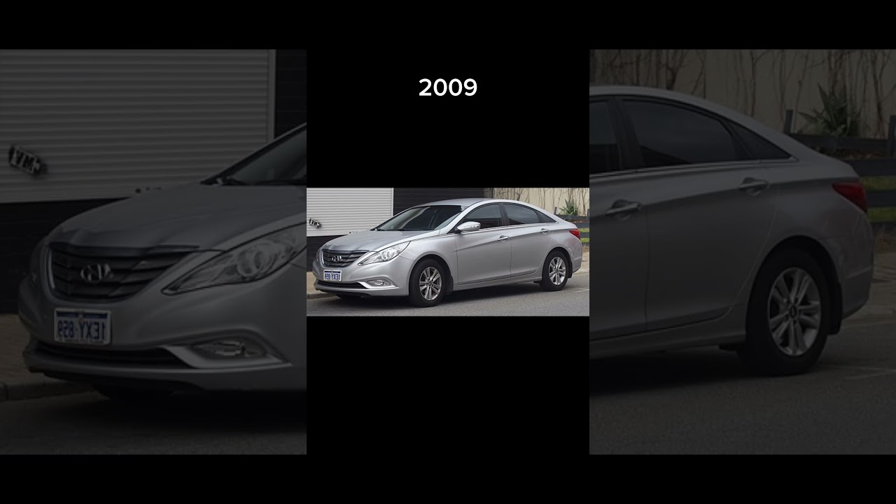 Evolution of Hyundai Sonata