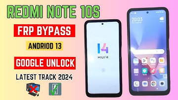 Redmi Note 10s Miui 14 Frp Bypass without Second Space | Redmi Note 10s google bypass
