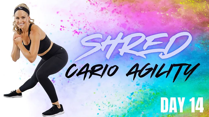 32 Minute Cardio Agility Shred Workout - SHRED #14