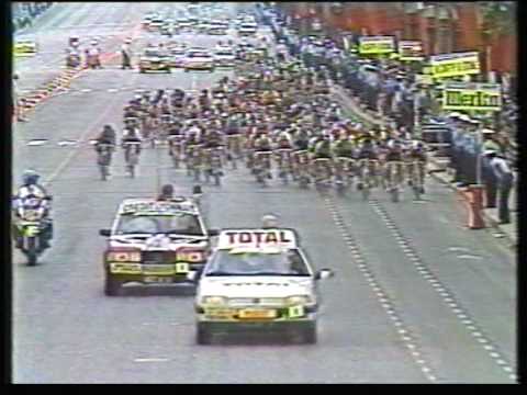 Van Poppel wint massasprint op Champs-Élysées in 1988