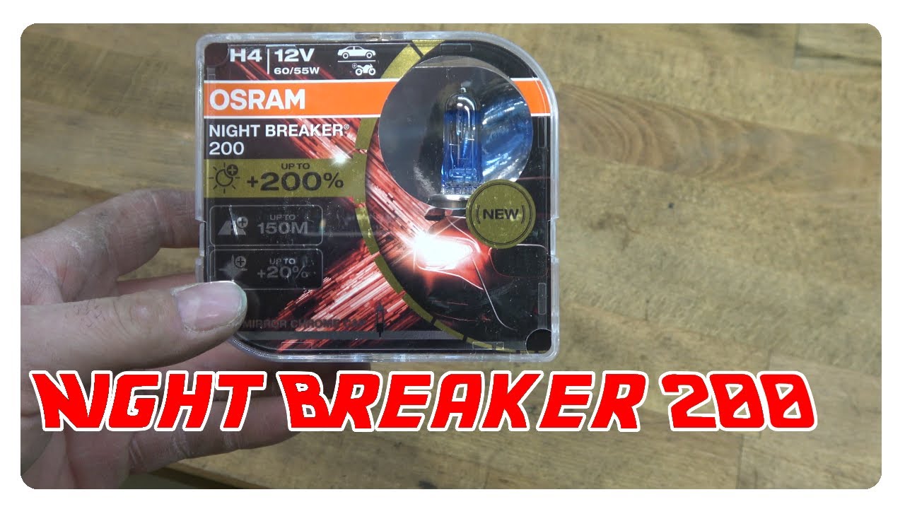 Night Breaker 200 - die Straße besser im Blick mit Osram - Qualität ist  Mehrwert
