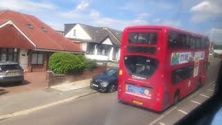 London Buses Route 128 10143 Stagecoach to Claybury Broadway in Ilford (Part 5) Finale