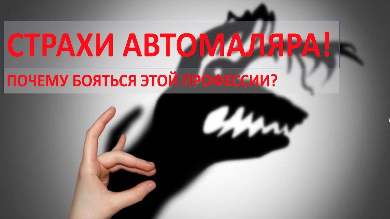 Знаешь почему я не хотел бы, быть автомаляром?