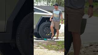 Tesla Cybertruck owner gets his hands dirty for the first time in his life