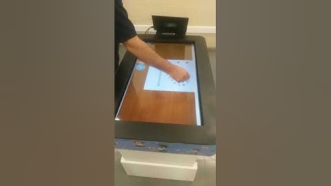 Mesa Interativa Touch Screen Engeáudio Caçapava/SP