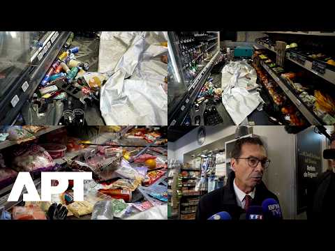 French Labour Minister Visits Looted Paris Supermarket as Cleanup Continues After Riots | APT