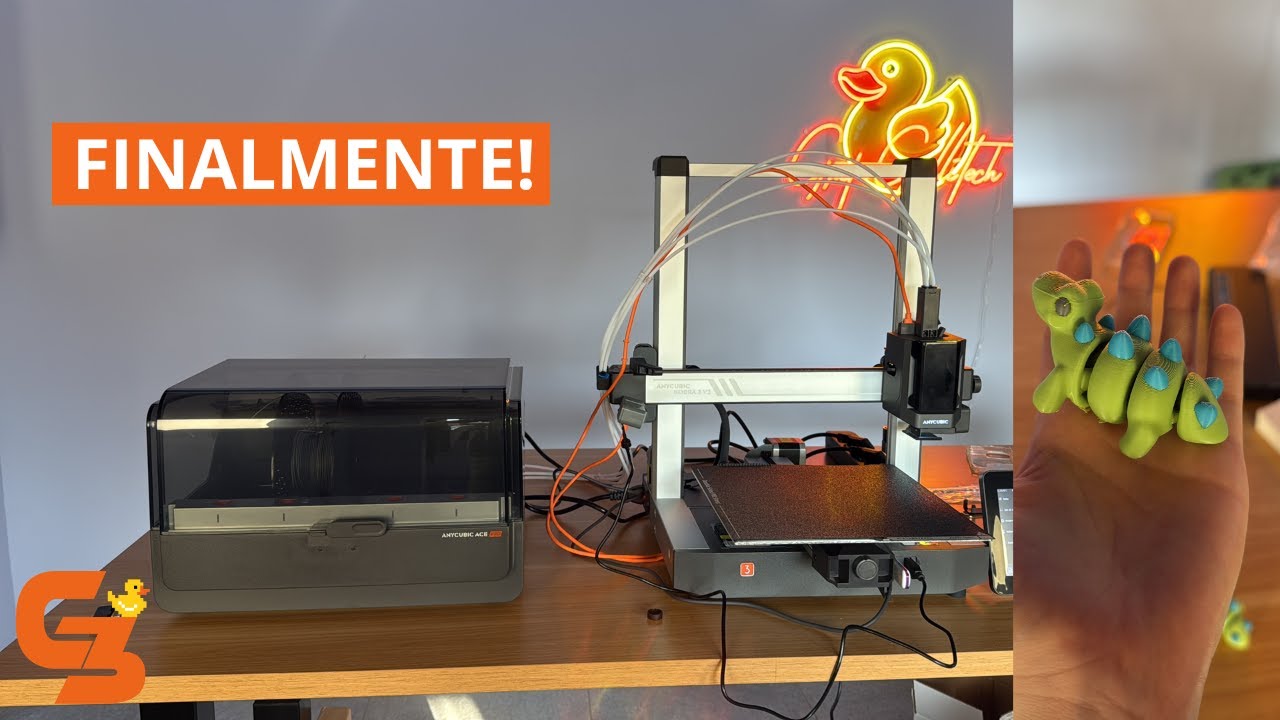 Anycubic l'ha fatta di nuovo! || Anycubic Kobra 3 V2 Combo