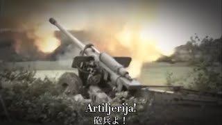 [Bosnian War song] Bosanska Artiljerija / ボスニア軍歌 ボスニア砲兵の歌