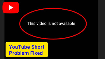 YouTube Short This Video is Not Available Problem Solve।Fix This Video is Not Available on Youtube