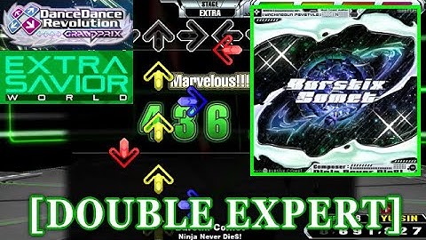 [GP-Play ver.] 【DDR WORLD】 Burstix Comet / Ninja Never DieS! [DOUBLE EXPERT] 譜面確認+Clap