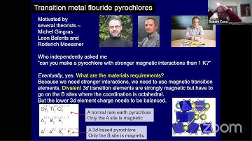 Finding New Materials - a chemical perspective: Robert Cava