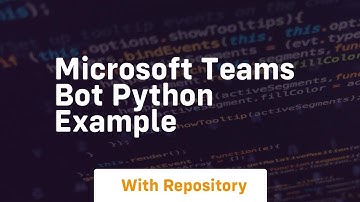 microsoft teams bot python example