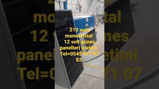210 watt monokristal A kalite sifir paneller bulunur. tel=0545 971 07 83 Arayın görüşelim Gebze cayi
