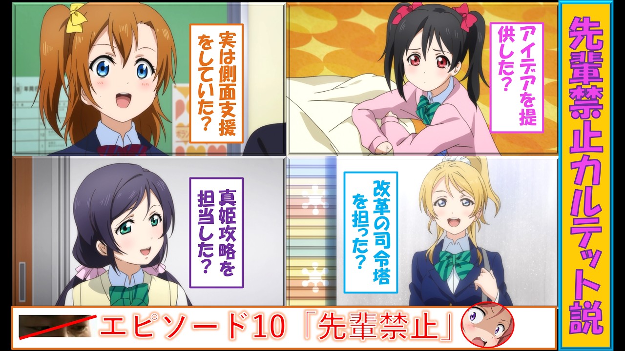 アニメラブライブ！μ'sゆっくり解説動画第8回　東條希の西木野真姫攻略大作戦後編(裏考察回)　【魔理沙＆アリス】