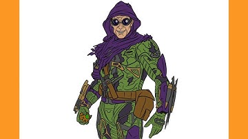 How to Draw GREEN GOBLIN (Final Battle) | Spider-Man: No Way Home
